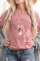 Iced Coffee Social Club Graphic T Shirt