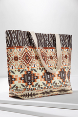 Boho Exotic Pattern Tote Bag Beach Bag