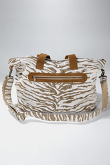 Handmade Tiger Motif Bag