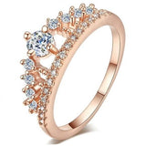 Crown For A Princess Ring - Dainty Jewelry NYC