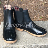 Slip On No Lace Duck Boots - Dainty Jewelry NYC