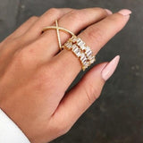 Stackable CZ Band Ring - Dainty Jewelry NYC
