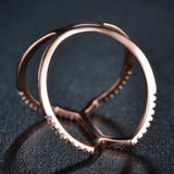 This Geometric Ring is nothing short of eye-catching! With its unique geometric design and cz inlay, it'll leave your friends saying "That's SO you!" And best of all, it strikes a perfect balance between being unique and understated. (Perfect for the subtly stylish!)