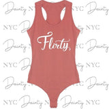 Flirty Mauve Bodysuit - Dainty Jewelry NYC