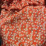 Bubble Sleeve Floral Ruffle Dress Mini - Dainty NYC